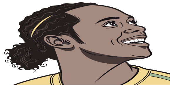 وکتور EPS بازیکن فوتبال رونالدینیو